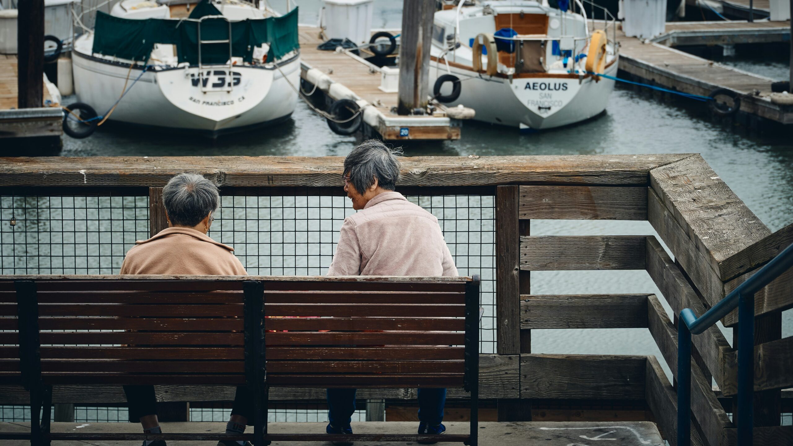 Senior couple discussing finances with their planner