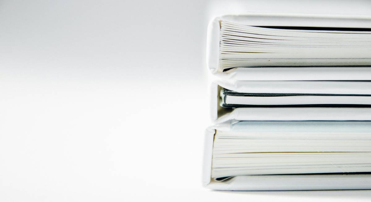 Folder containing organized medical records and bills